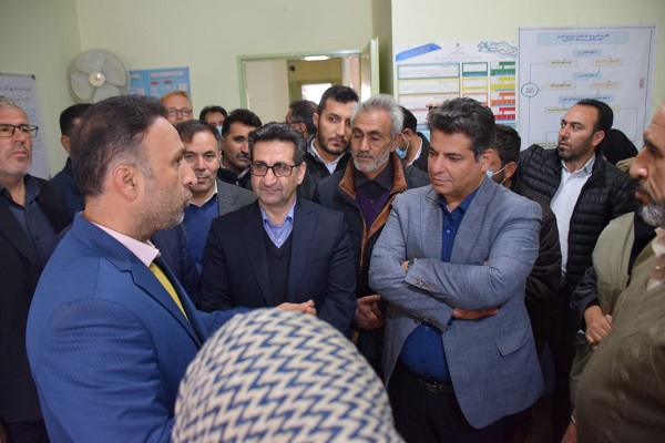 بازدید فرماندار میاندوآب از روند اجرای "پویش سلامت علوی "+تصاویر